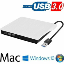 Externe USB 3.0 ultraslanke dvd-cd-brander Draagbare recorder-schrijver/R