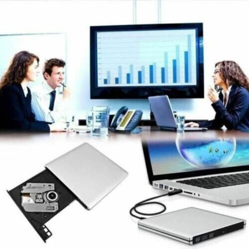 Εξωτερική μονάδα USB 3.0 Ultra Slim DVD Burner Drive Portable Recorder-Writer/R 2