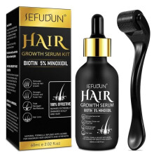5% Minoxidil for Men and Women Hair Growth Oil, Hair Regrowth Serum, Extra Strength Minoxidil Spray for Hair Loss, 2.02 oz