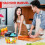Mini Manual Chopper 550ml Onion Cutter Manual Blender από ανοξείδωτο ατσάλι 3 λεπίδων για σκόρδο, κρ 4