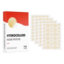 Hydrocolloid Acne Patches 144 Count Invisible UltraThin Pimple Patches for Overnight Face Treatment