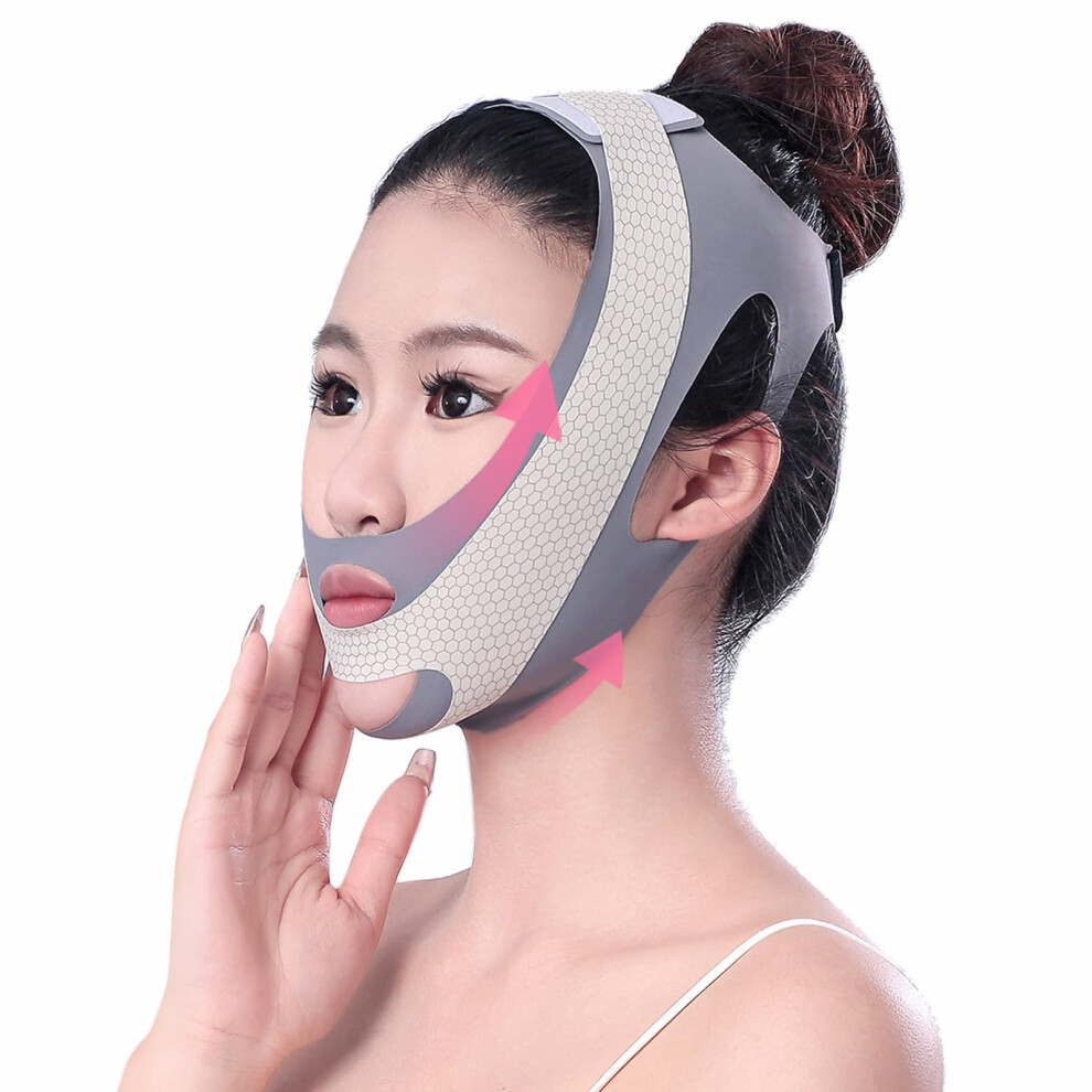 V Line Face Mask Chin Lifting Strap for  Jawline Shaping and Double Chin Slimming