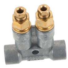 Hydraulic Diverter Valve 2 Way Pressure Oil Distributor for Precise Hydraulic Control