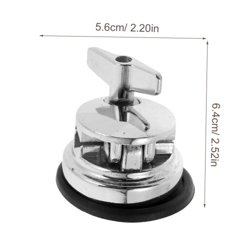 Adjustable Floor Tom Leg Bracket for Drum Kit – Sturdy Iron Drum Hardware Clamp, Stable Positioning 2
