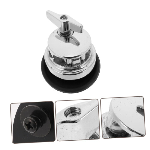 Adjustable Floor Tom Leg Bracket for Drum Kit – Sturdy Iron Drum Hardware Clamp, Stable Positioning 1