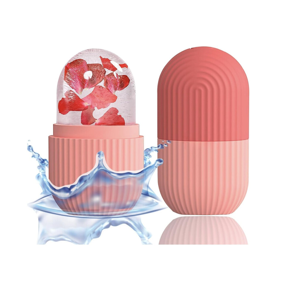 Facial Ice Roller Silicone Mold for Puffy Eyes Relief, Pore Tightening and Skin Brightening