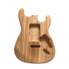 Strat Style Electric Guitar Body Kit Maple Wood Unfinished DIY Ready Replacement for Custom Build