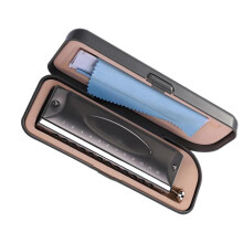 Chromatic Harmonica Key of C 12 Hole 48 Tone with Clear Tuning Accuracy and Pop Folk Versatility