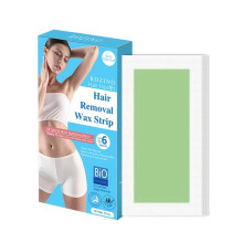 40 Count Wax Strips for Sensitive Skin Hair Removal, PreCoated Bikini and Leg Kit for Women