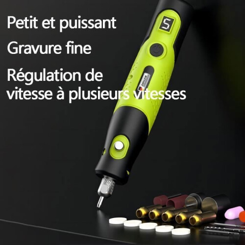 Cordless Multi-Function Rotary Tool - QJRRX - 231 Accessories - 5 Speeds 1