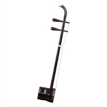 Professional Black Sandalwood Chinese Erhu Instrument, Handmade Hexagonal Design with Case and Accessories