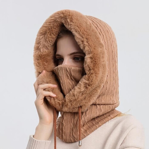 Muts - Dames - Winter - Fleece - Unisex - Grote thermische hoed 1