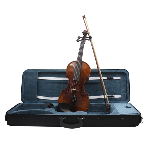 Professional Violin Handcrafted Spruce Wood Beginner Set with Smooth Matte Finish 2