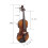 Professional Violin Handcrafted Spruce Wood Beginner Set with Smooth Matte Finish 2