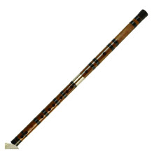 Handmade Bamboo Dizi Flute Key G with Accurate Tuning and Durable Stainless Steel Joint