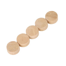 15pcs Trombone Water Key Cork Pads for Spit Valve Replacement, Durable Leak‑Proof Brass