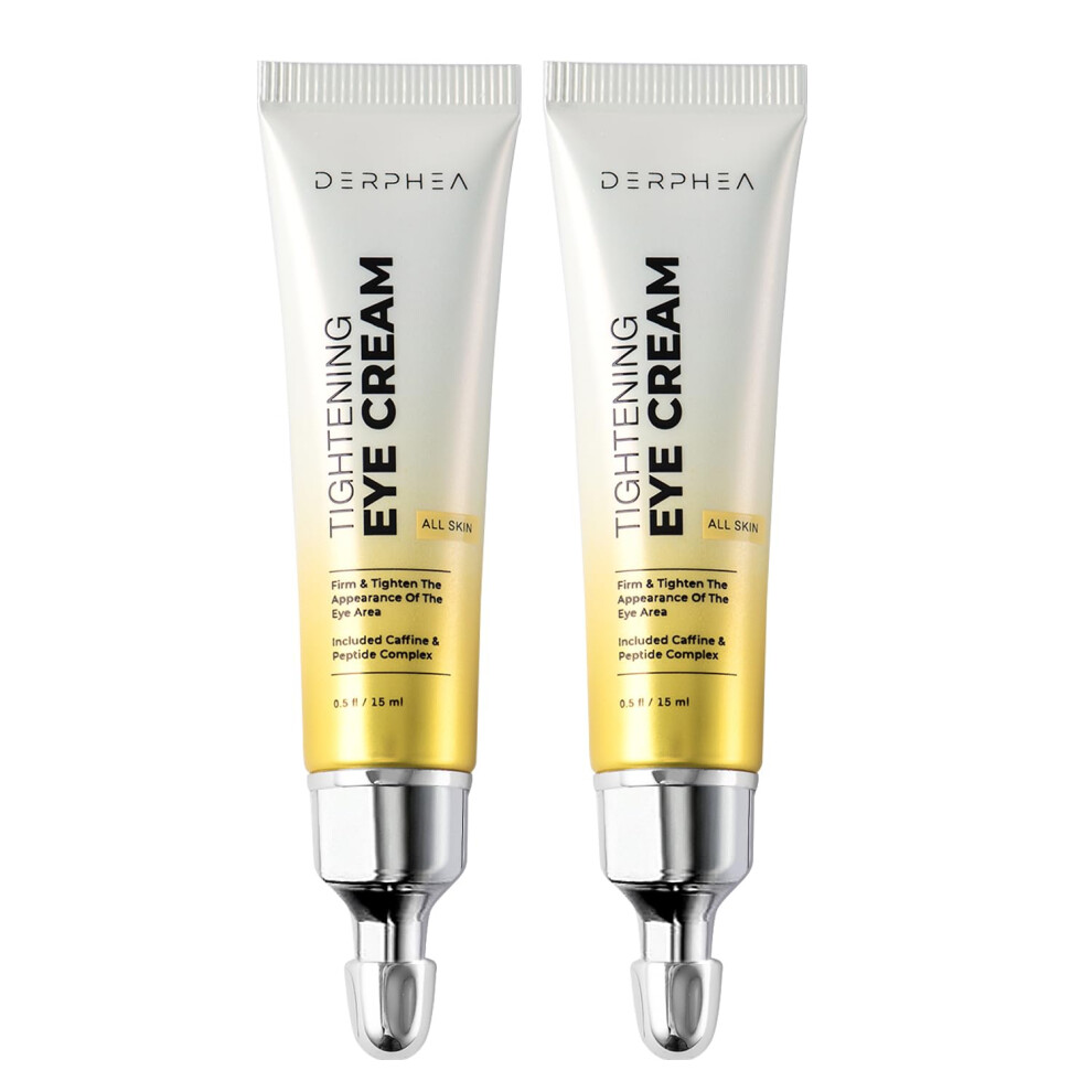 Cream/Dark 2Pack Instant Eye For Circles And Puffiness, Fastabsorbing Gel Reduces Fine Lines, 30Ml