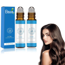 Hair Growth Serum RollOn for Men and Women, Natural Oil Treatment, Promotes Growth, 2PCS 10ml