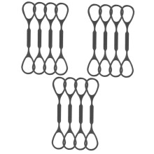 12pcs Silicone Trumpet Slide Stopper Set Durable Easy Fit Secure Slide Retention for Musicians
