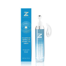 Under Eye Cream for Dark Circles and Puffiness with Retinol and Caffeine, 360 Massage Roller, 0.5 fl oz