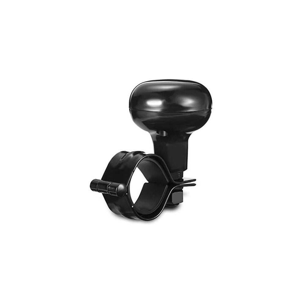 Universal Heavy Duty Steering Wheel Spinner Knob For Easy Onehand Driving Cars And Trucks Black 9113335671577