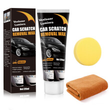 Car Scratch Remover for Deep Scratches, All Paint Colors, Quick DIY and Wax Kit (1PCS)