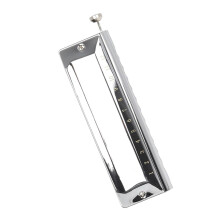 12 Hole Chromatic Harmonica 48 Tone Professional Instrument with Fuller Layered Tone and Smooth Airflow