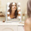 Vanity Mirror with Lights, 3 Color Modes, Touch Control, Detachable 10X Magnification, White 1
