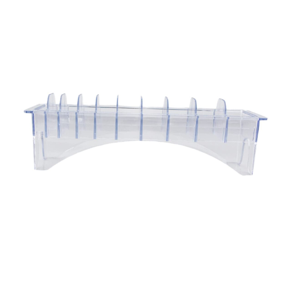 Clipper Guard Organizer with Secure Comb Storage Box for Hair Clippers, 10pcs TravelFriendly Case