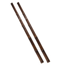 Eight Hole Bamboo Xiao Flute in F Key for Beginners, Lightweight Natural Wood Design