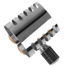 Saxophone Ligature Stainless Steel Alto with Handcrafted Metal Binding and Precise Vibration Control