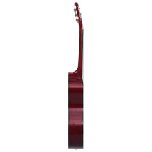 38 Inch Beginner Acoustic Guitar 6 String Cutaway Design Basswood Body Balanced Tone