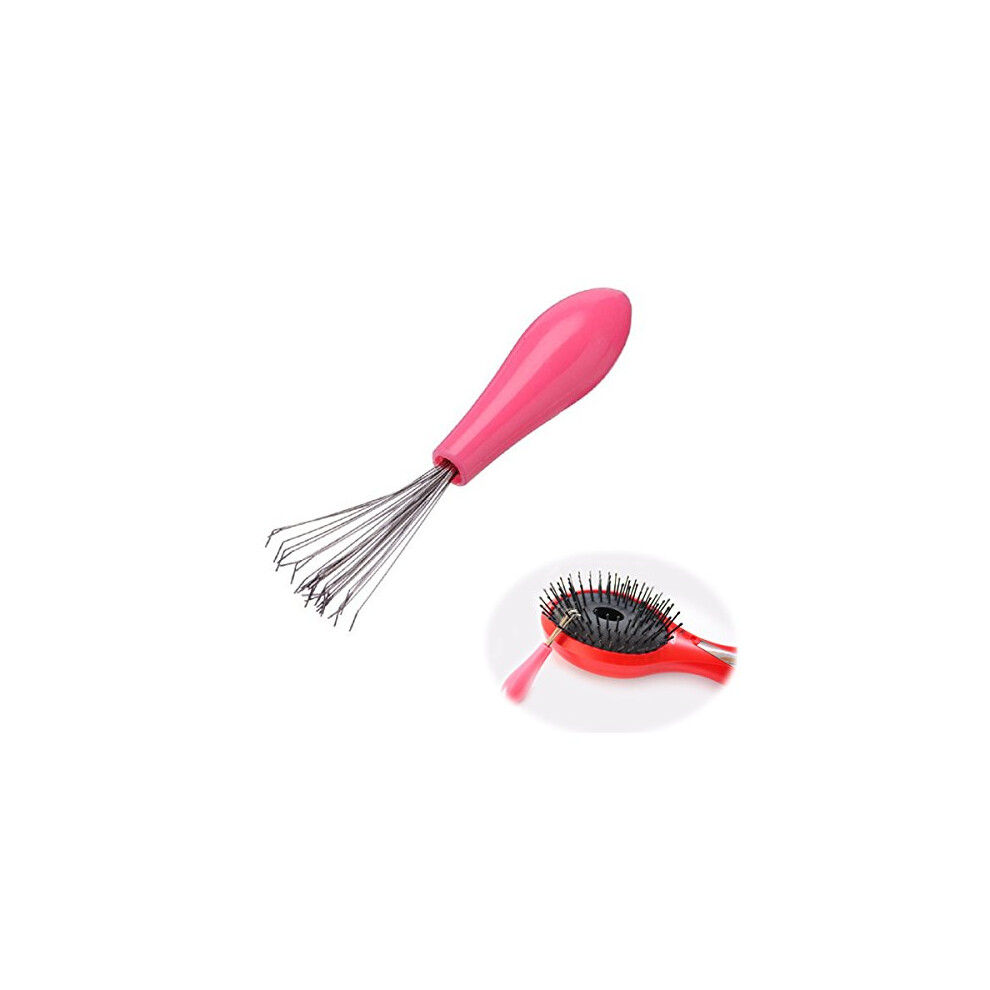 Durable Mini Hair Brush Cleaner Tool for Quick Hair Removal at Salon and Home Use