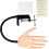 Nail Practice Hand with Adjustable Positioning and Nail Tips, Flexible Mannequin Hand for Training 2