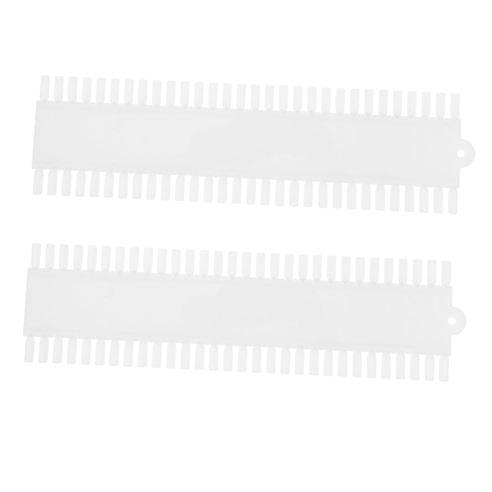 2pcs Nail Art Display Board for Beginners and Professionals, Nail Polish Color Comparison Palette