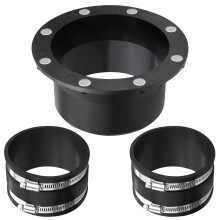 4 Inch Magnetic Dust Collection Hose Connector for Woodworking Vacuums, Quick Connect Adapter