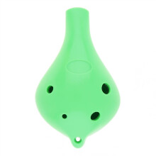 6 Hole Alto C Ocarina for Beginners Durable Resin Build with Neck Strap Musical Instrument