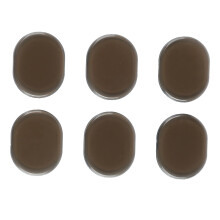 Drum Dampers Silicone Drum Mute Pads for Volume Reduction and Quieter Practice Easy Remove (Coffee)
