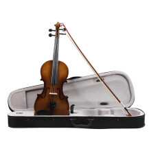 1/2 Size Student Violin for Beginners Kids Lessons, Warm Balanced Sound, Durable Tonewood Build