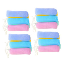 20pcs Exfoliating Mesh Soap Pouch for Rich Foam and Gentle Facial Cleansing Handmade Soap Saver