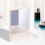 Large NonReversing Vanity Mirror with True Image Reflection for Precise Tabletop Makeup, White 3