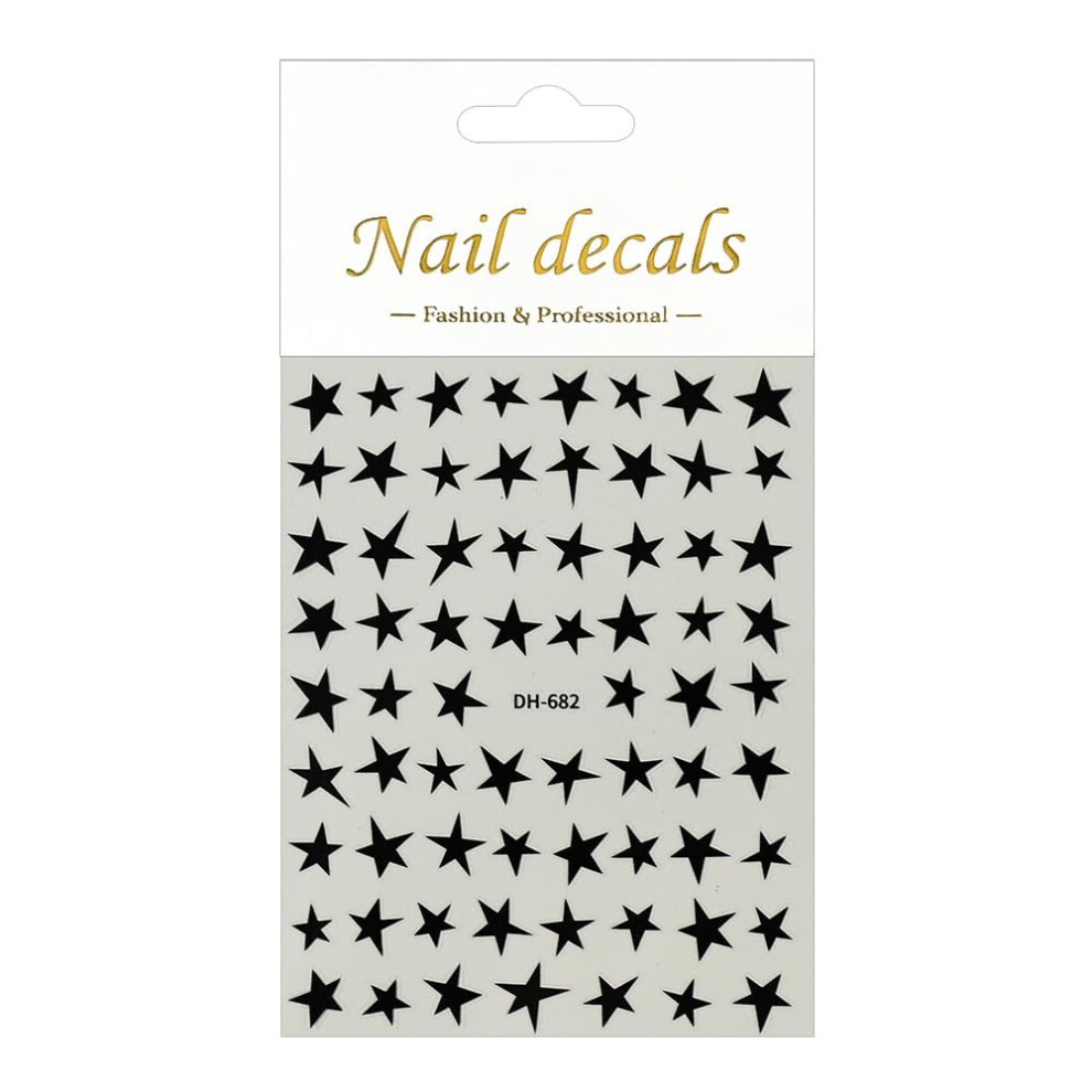 SelfAdhesive Nail Art Decals with Vibrant Designs for LongLasting DIY Manicure Decorations
