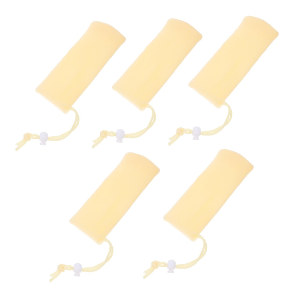 5pcs Soap Saver Bags Mesh Exfoliating Pouches for Shower Rich Lather Gentle Skin Cleansing