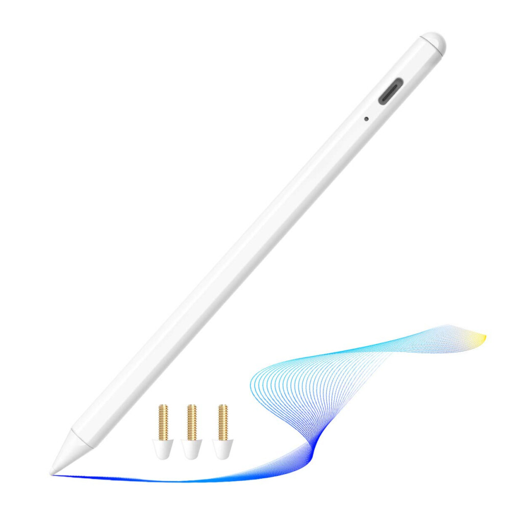 Ipad Stylus Pen With Palm Rejection And Precision Tip, Alternative For Apple Pencil For 2018Â2025 Ipads 9070919888007