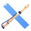 Blue 8Hole Soprano Recorder Flute for Students Beginners, Durable Plastic with Smooth Tone 2