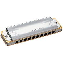 10 Hole Diatonic Harmonica Key C Blues Harp with Durable Metal Comb and Responsive Sound Production