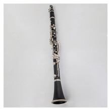 Professional B Flat Wooden Clarinet with Durable Nickel Keys and Clear Smooth Tone for Students