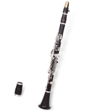 Wooden Bflat Clarinet for Students with Warm Wooden Tone, Reinforced Keys and Stable Tuning Design