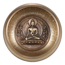9.5cm Tibetan Singing Bowl Handmade Buddha Sound Bowl for Meditation Yoga and Rituals