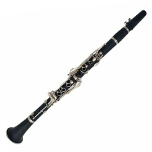 Bb Clarinet 17 Key Beginner Set with Case, NickelPlated Keys, Rich Clear Sound